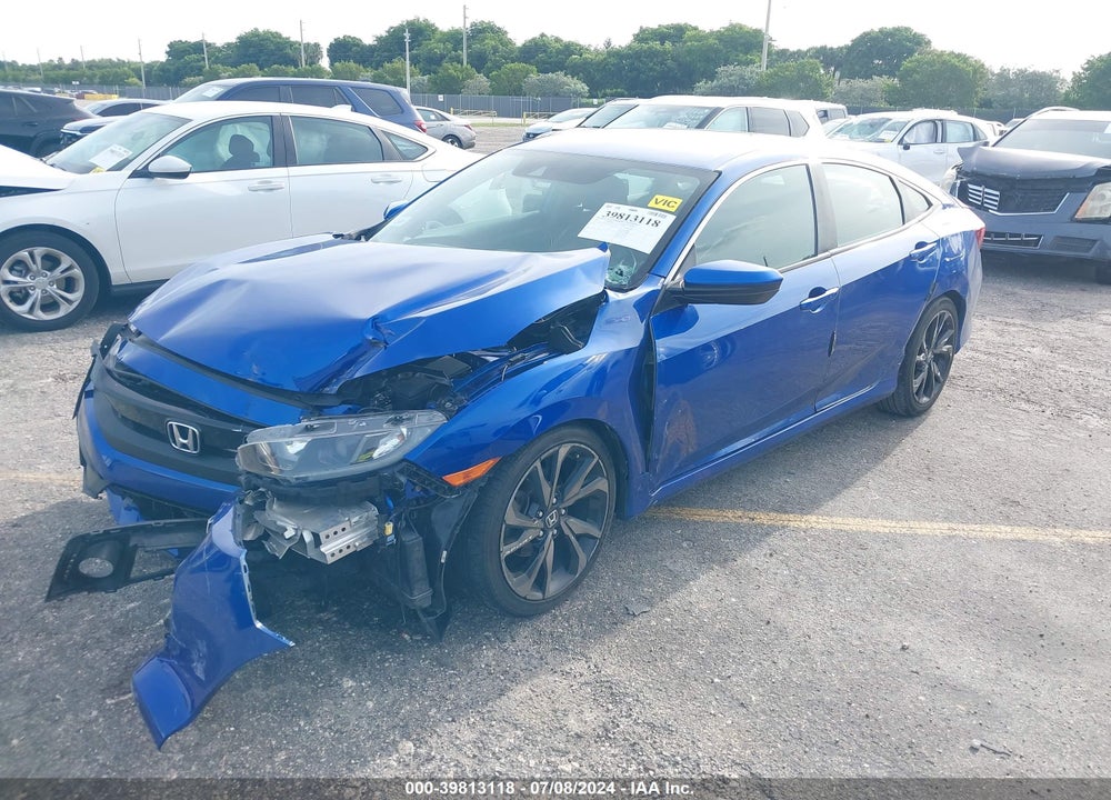 2021 HONDA CIVIC SPORT VIN: 2HGFC2F89MH541724
