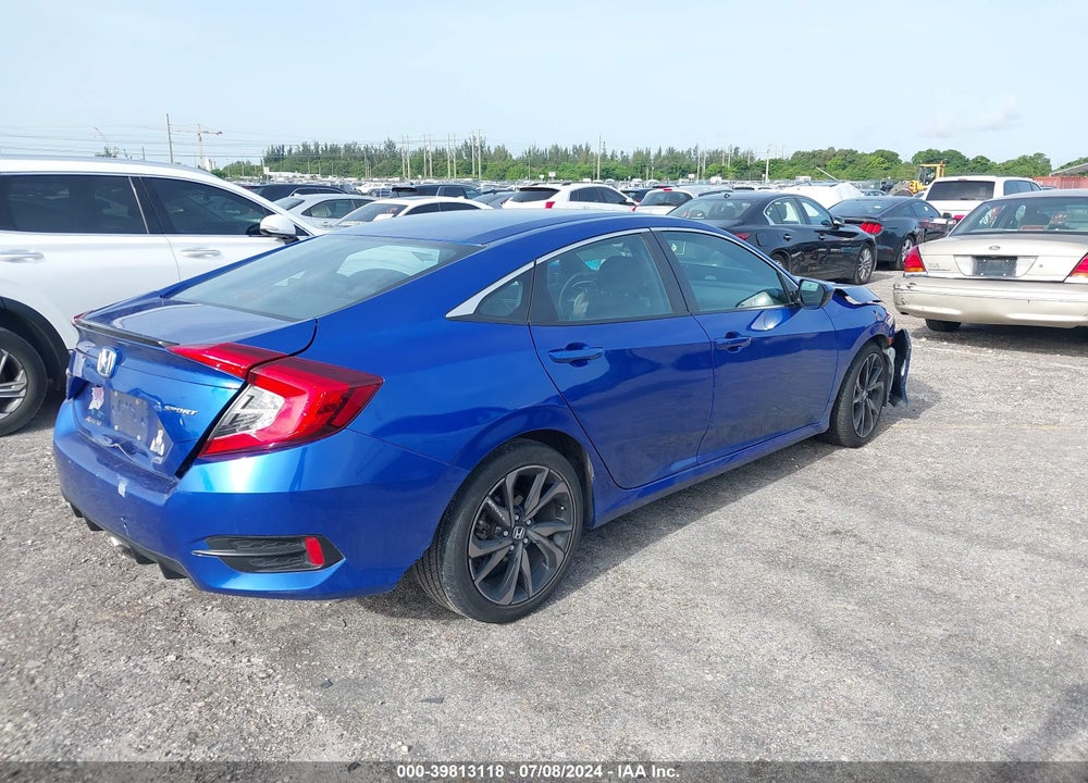 2021 HONDA CIVIC SPORT VIN: 2HGFC2F89MH541724