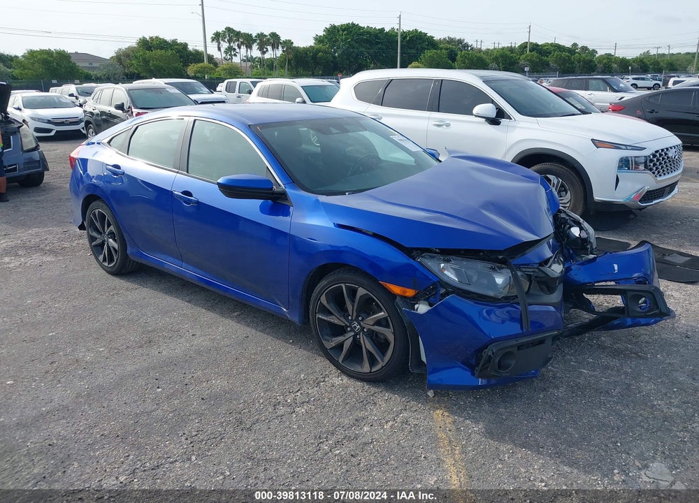 2021 HONDA CIVIC SPORT VIN: 2HGFC2F89MH541724