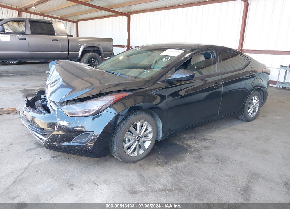 2014 HYUNDAI ELANTRA SE VIN: 5NPDH4AE3EH542389