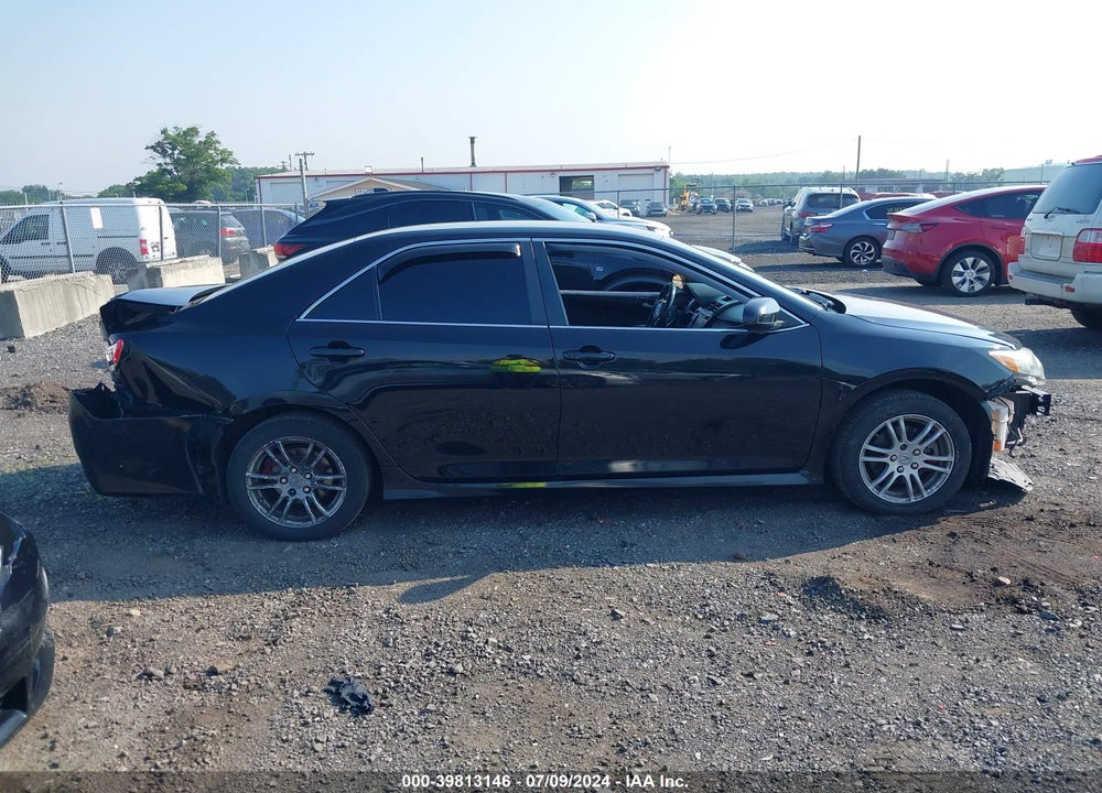 2012 TOYOTA CAMRY SE VIN: 4T1BF1FK9CU083880