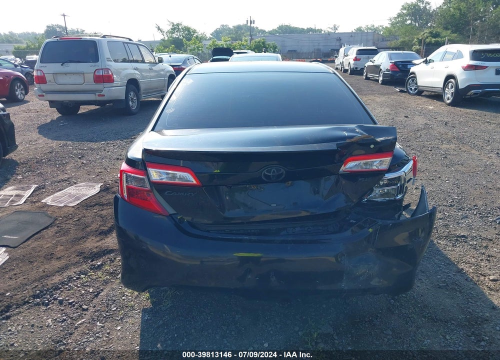 2012 TOYOTA CAMRY SE VIN: 4T1BF1FK9CU083880