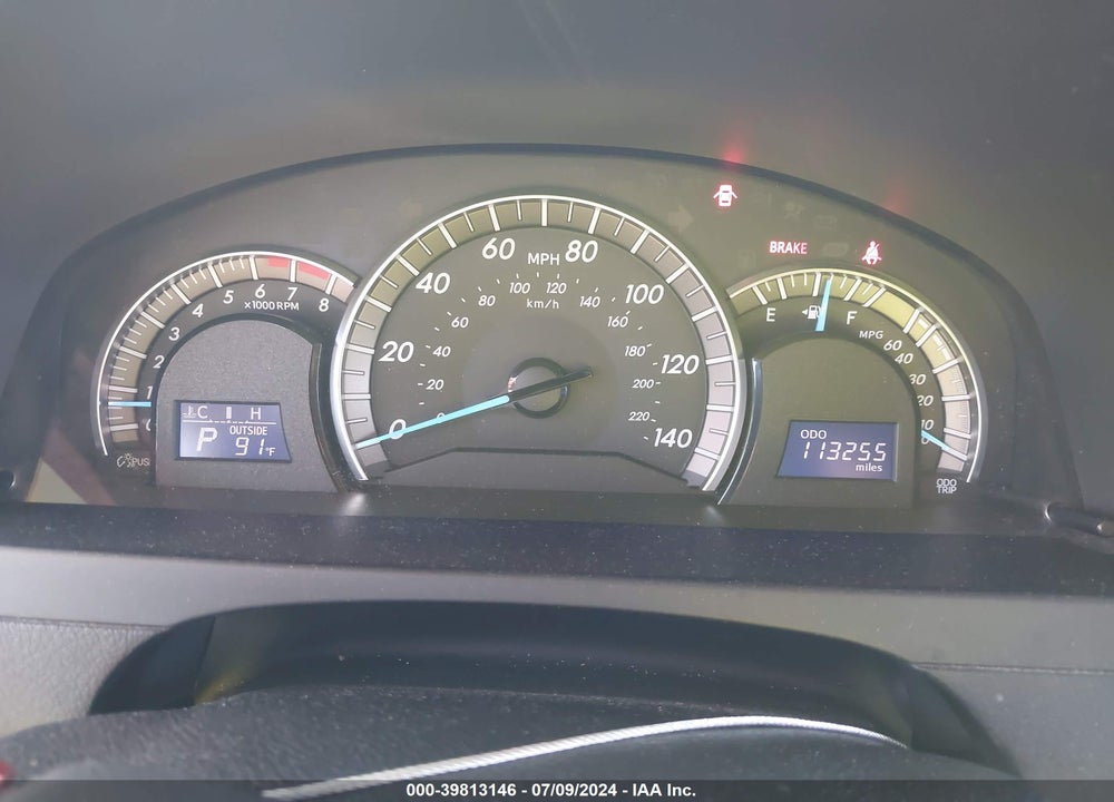 2012 TOYOTA CAMRY SE VIN: 4T1BF1FK9CU083880