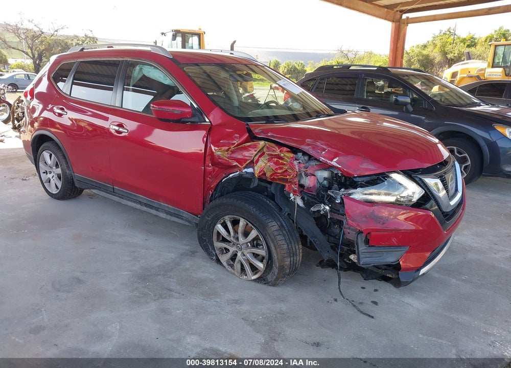 2017 NISSAN ROGUE SV VIN: JN8AT2MT2HW398224