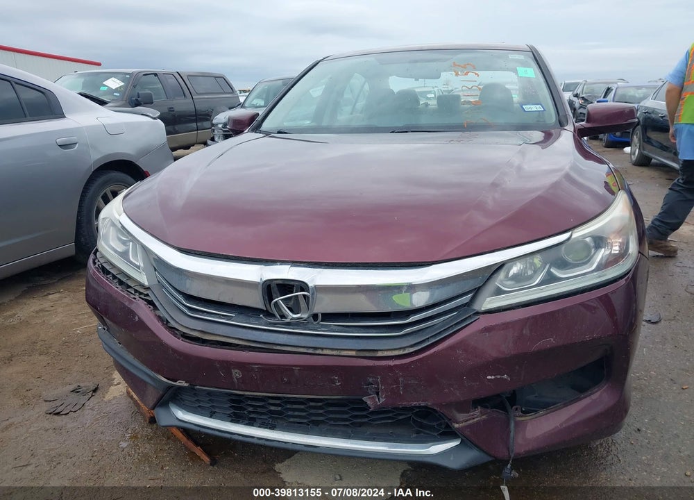 2016 HONDA ACCORD EX VIN: 1HGCR2F75GA193691