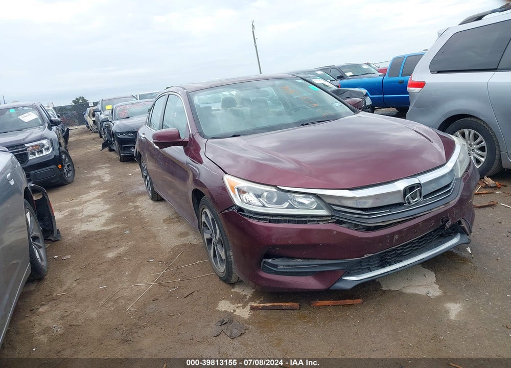 2016 HONDA ACCORD EX VIN: 1HGCR2F75GA193691