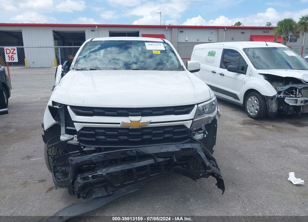 2022 CHEVROLET COLORADO 2WD SHORT BOX LT VIN: 1GCGSCEN0N1106450