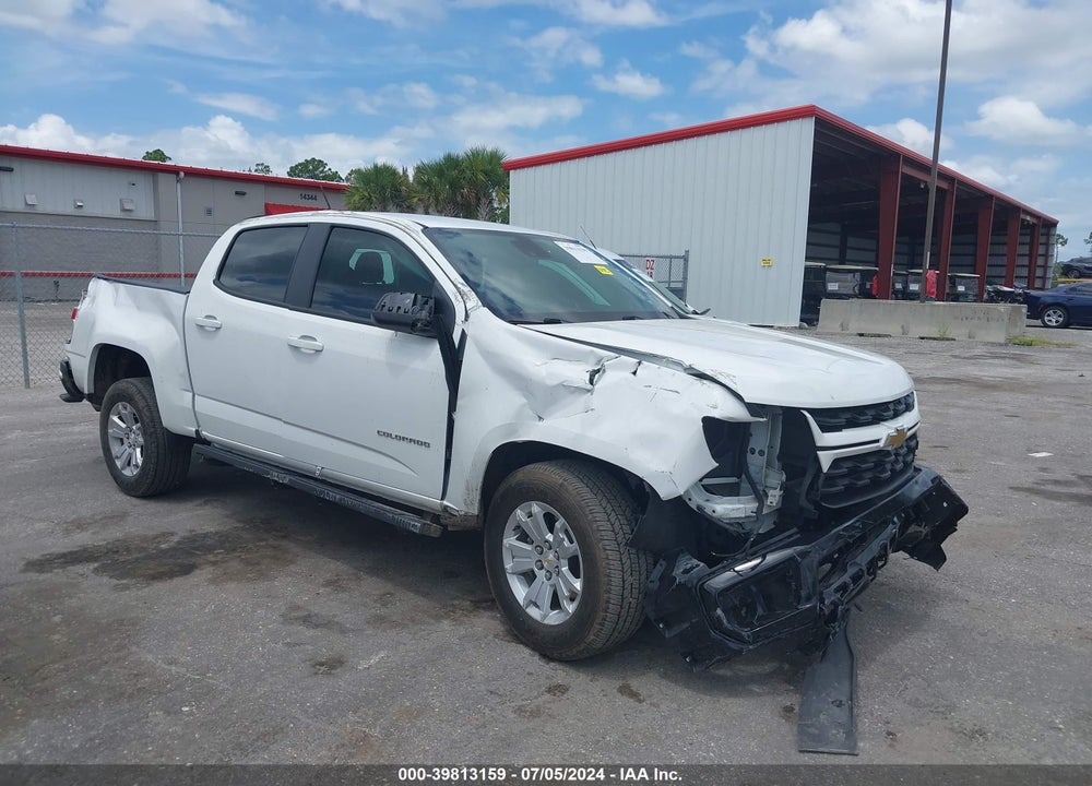 2022 CHEVROLET COLORADO 2WD SHORT BOX LT VIN: 1GCGSCEN0N1106450