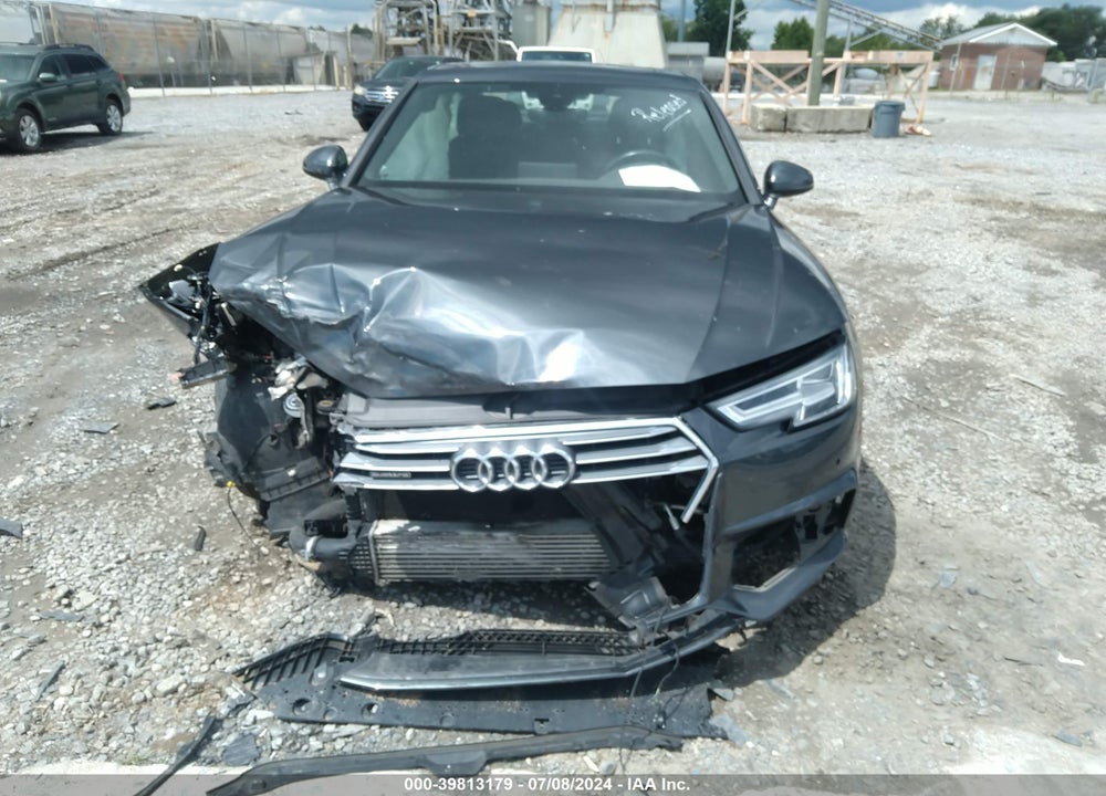 2018 AUDI A4 2.0T TECH PREMIUM VIN: WAUENAF42JN015995