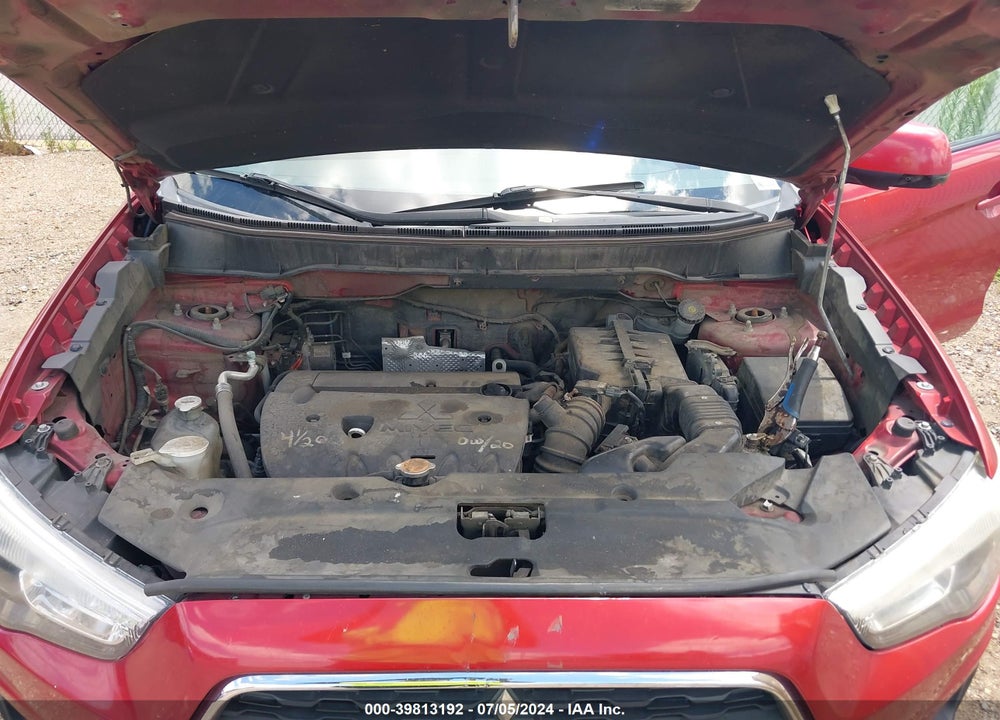 2013 MITSUBISHI OUTLANDER SPORT ES VIN: 4A4AR3AU2DE003190