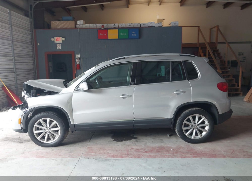 2017 VOLKSWAGEN TIGUAN 2.0T WOLFSBURG EDITION VIN: WVGRV7AX5HW508983