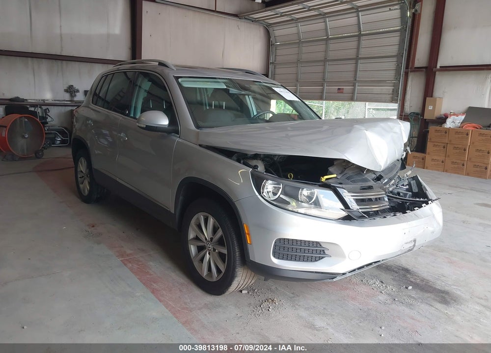 2017 VOLKSWAGEN TIGUAN 2.0T WOLFSBURG EDITION VIN: WVGRV7AX5HW508983