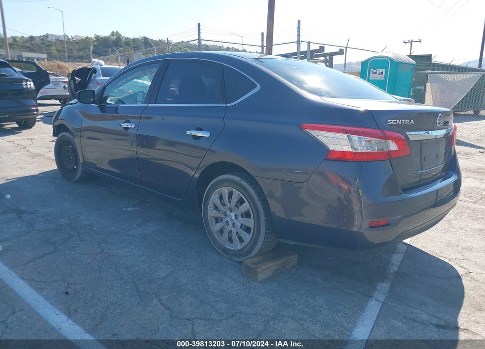 2015 NISSAN SENTRA FE+ S/S/SL/SR/SV VIN: 3N1AB7AP2FY237965