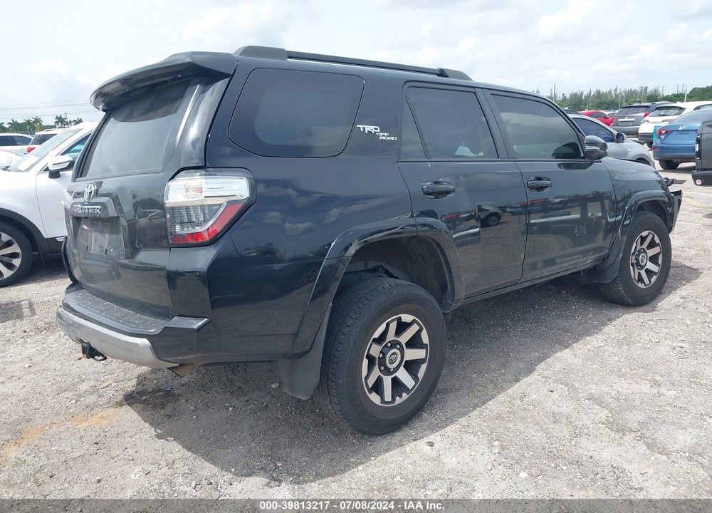 2021 TOYOTA 4RUNNER TRD OFF ROAD PREMIUM VIN: JTERU5JR1M5855834