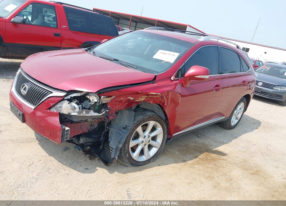 2010 LEXUS RX 350 VIN: 2T2BK1BA4AC060316