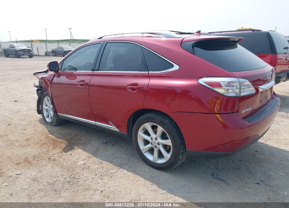 2010 LEXUS RX 350 VIN: 2T2BK1BA4AC060316