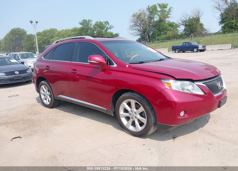 2010 LEXUS RX 350 VIN: 2T2BK1BA4AC060316