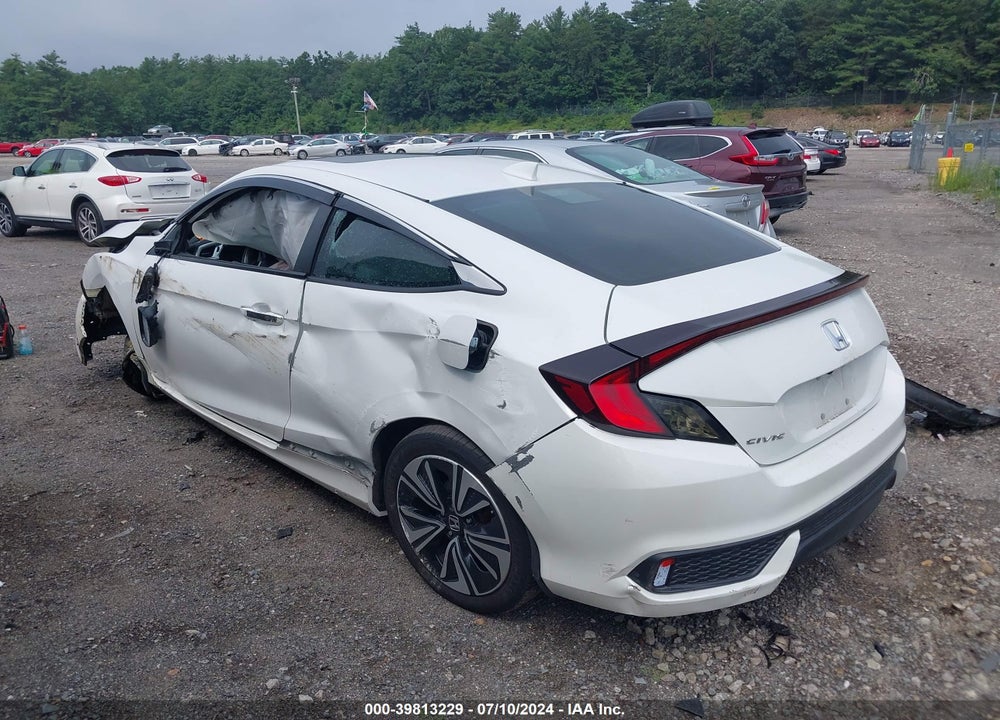 2018 HONDA CIVIC EX-T VIN: 2HGFC3B32JH353090