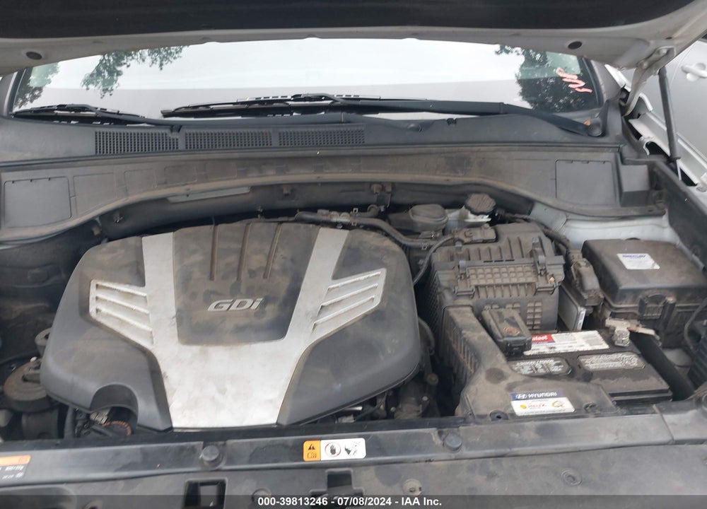 2013 HYUNDAI SANTA FE GLS VIN: KM8SM4HF6DU003217