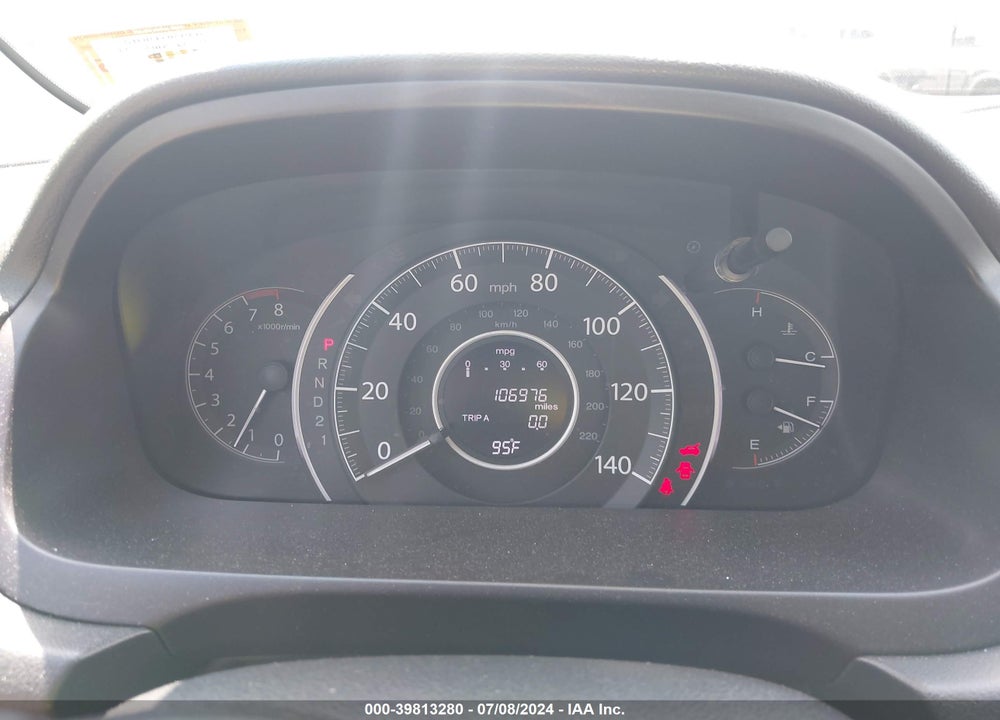 2013 HONDA CR-V EX VIN: 2HKRM4H56DH600341