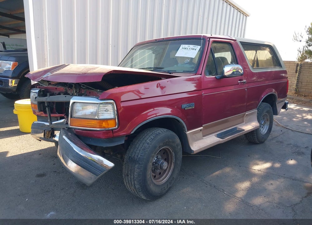 1994 FORD BRONCO U100 VIN: 1FMEU15H7RLA69709