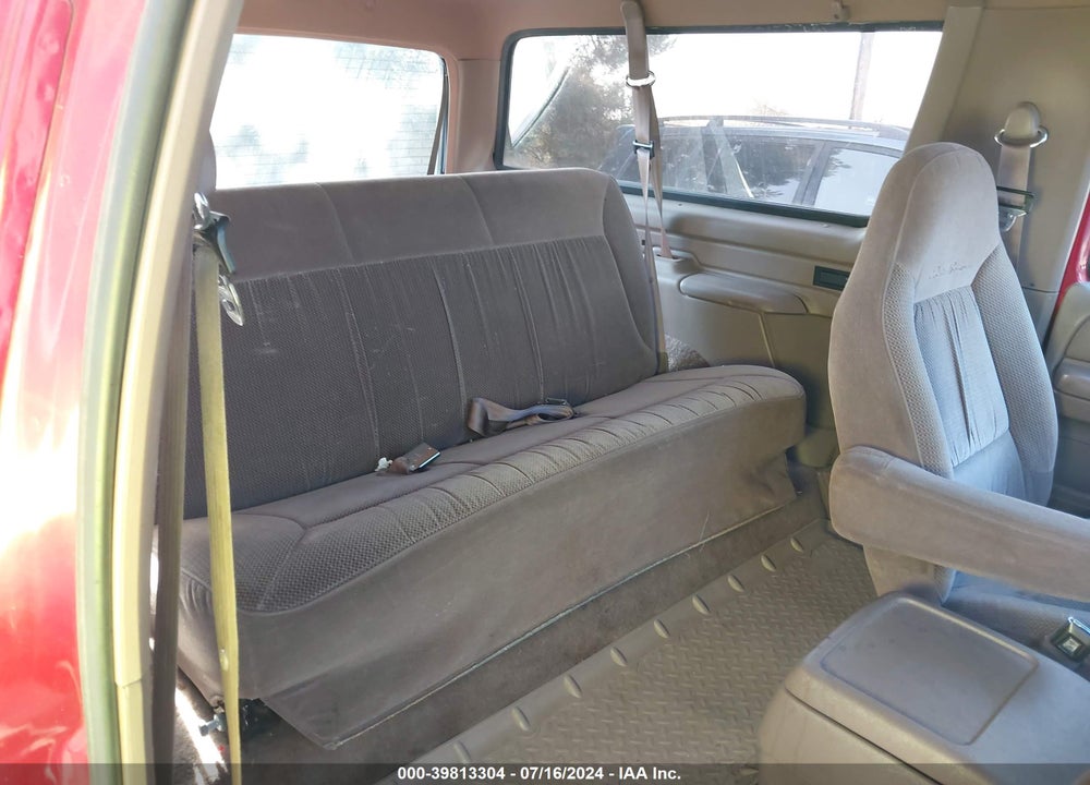 1994 FORD BRONCO U100 VIN: 1FMEU15H7RLA69709