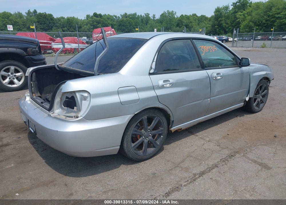2004 SUBARU IMPREZA WRX VIN: JF1GD29624G501383
