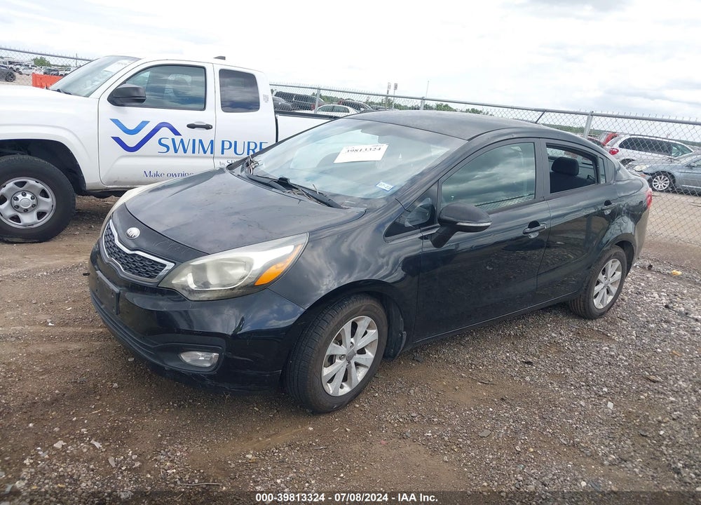 2013 KIA RIO EX VIN: KNADN4A30D6172869