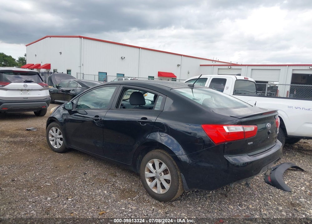 2013 KIA RIO EX VIN: KNADN4A30D6172869