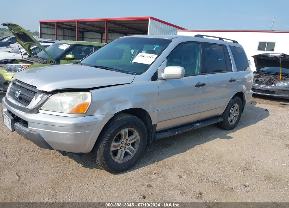 2003 HONDA PILOT EX-L VIN: 2HKYF185X3H611085