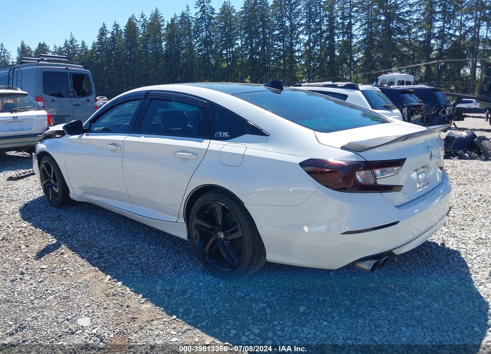 2021 HONDA ACCORD SPORT 2.0T VIN: 1HGCV2F37MA018217