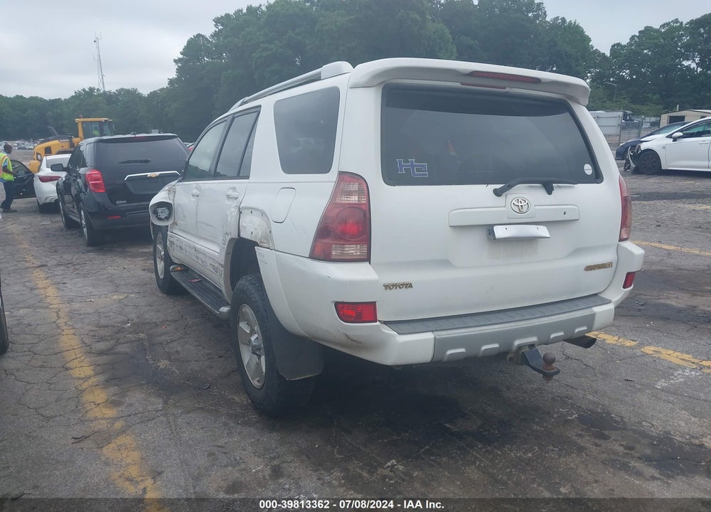 2004 TOYOTA 4RUNNER LIMITED V6 VIN: JTEZU17R040030042