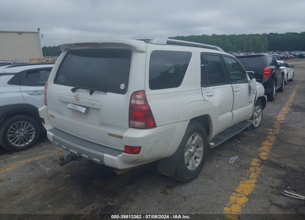 2004 TOYOTA 4RUNNER LIMITED V6 VIN: JTEZU17R040030042