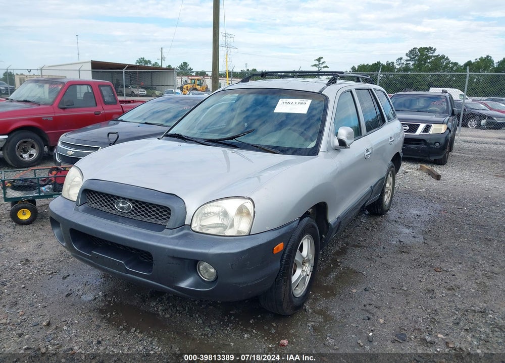 2004 HYUNDAI SANTA FE GLS/LX VIN: KM8SC13E74U592309