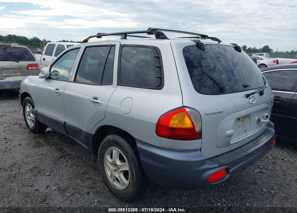 2004 HYUNDAI SANTA FE GLS/LX VIN: KM8SC13E74U592309