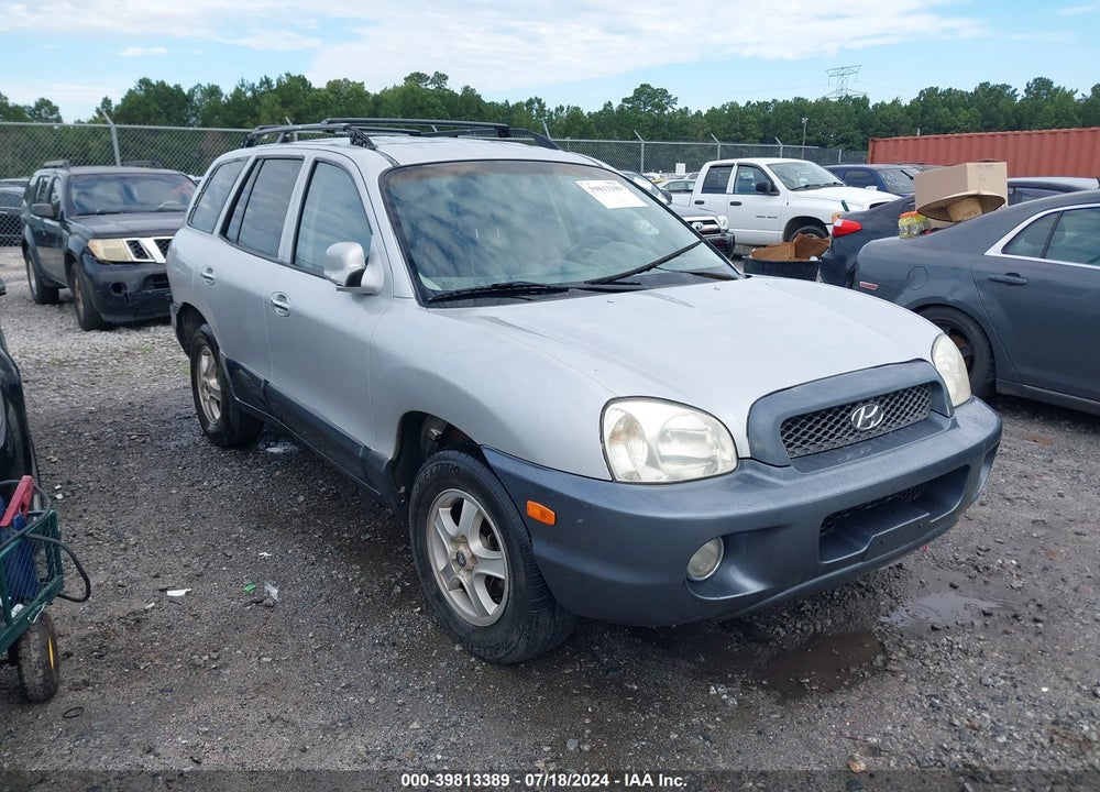 2004 HYUNDAI SANTA FE GLS/LX VIN: KM8SC13E74U592309