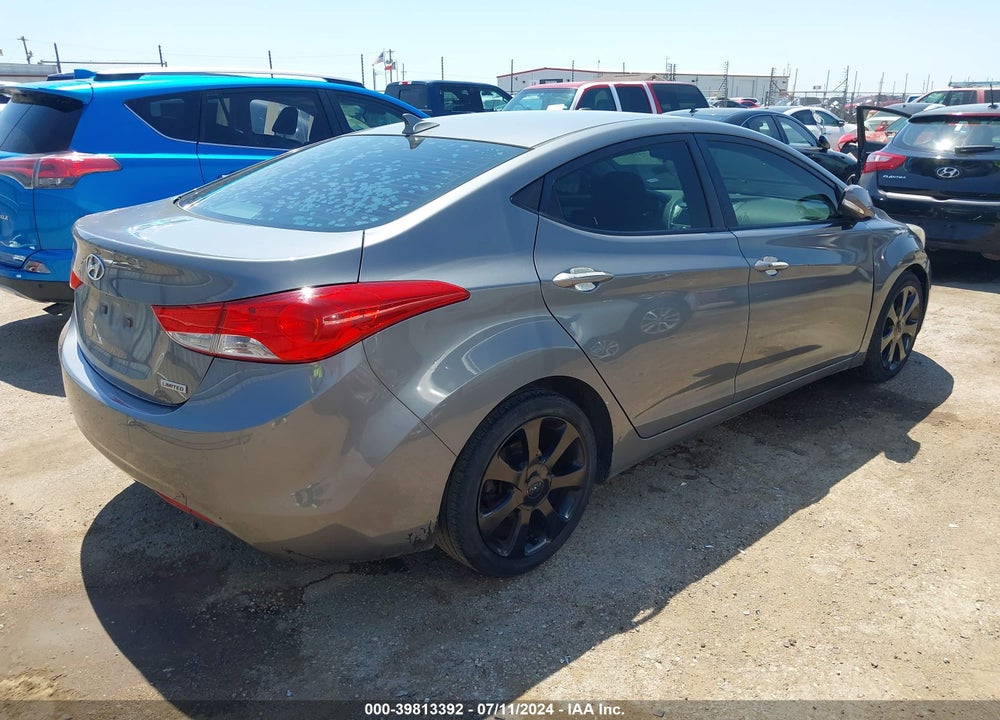 2013 HYUNDAI ELANTRA LIMITED VIN: 5NPDH4AE7DH437188