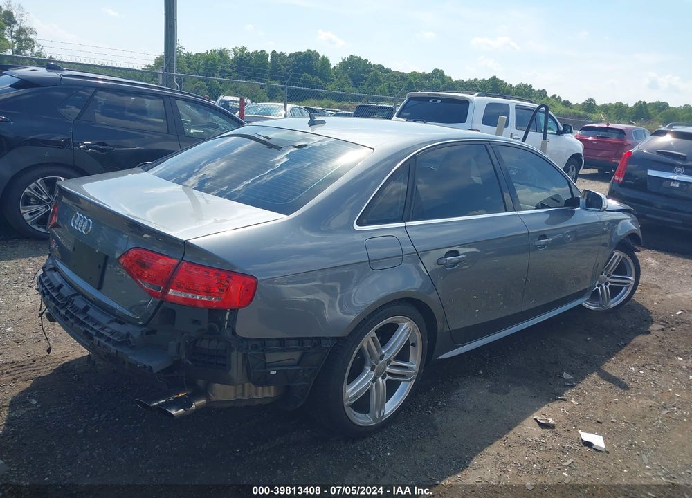 2012 AUDI S4 3.0 PREMIUM PLUS VIN: WAUDGAFL6CA024027