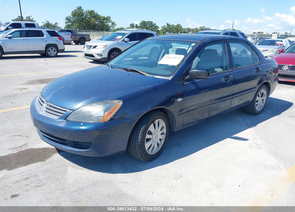 2007 MITSUBISHI LANCER ES VIN: JA3AJ26EX7U015512