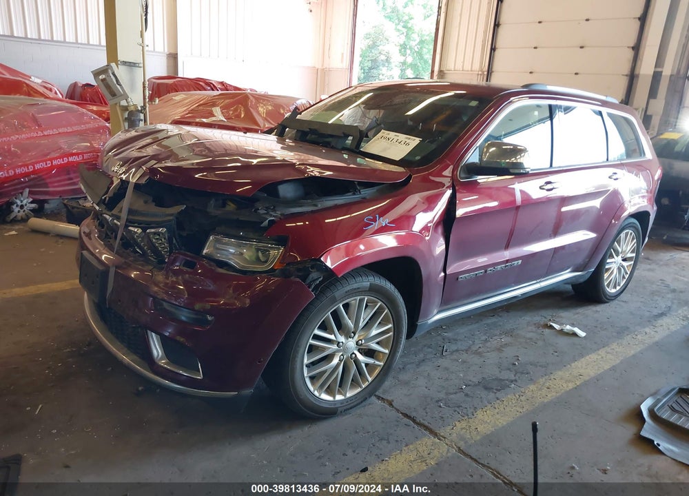2018 JEEP GRAND CHEROKEE SUMMIT 4X4 VIN: 1C4RJFJG8JC341911