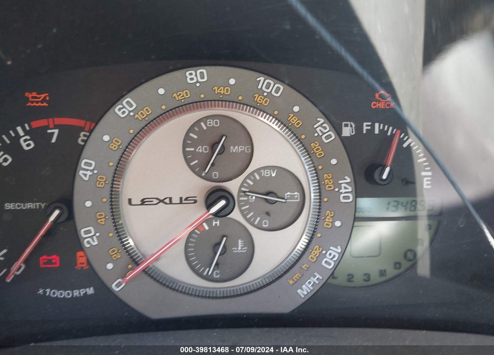 2001 LEXUS IS 300 VIN: JTHBD182410021619