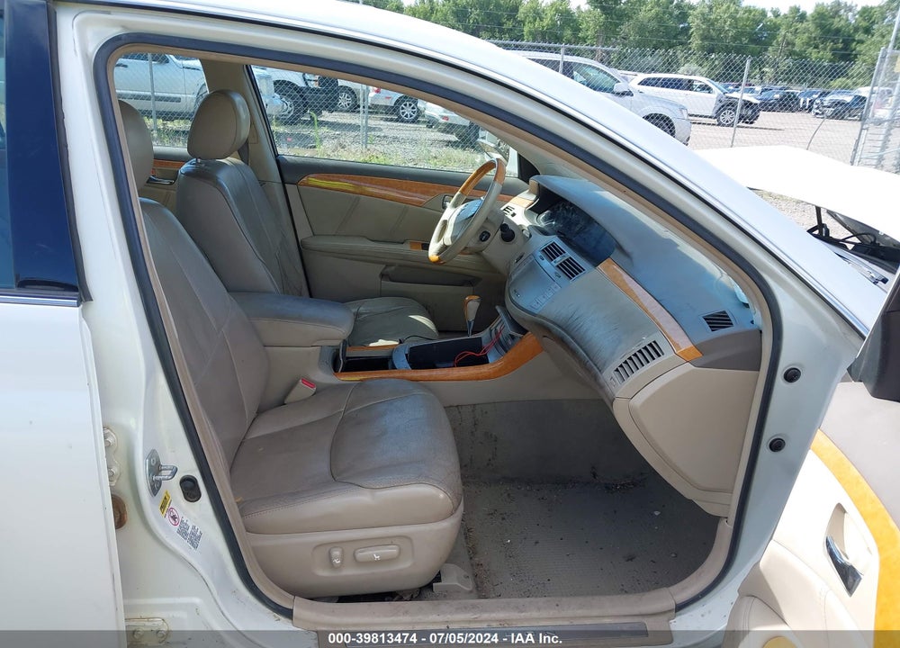 2005 TOYOTA AVALON LIMITED VIN: 4T1BK36B25U046437