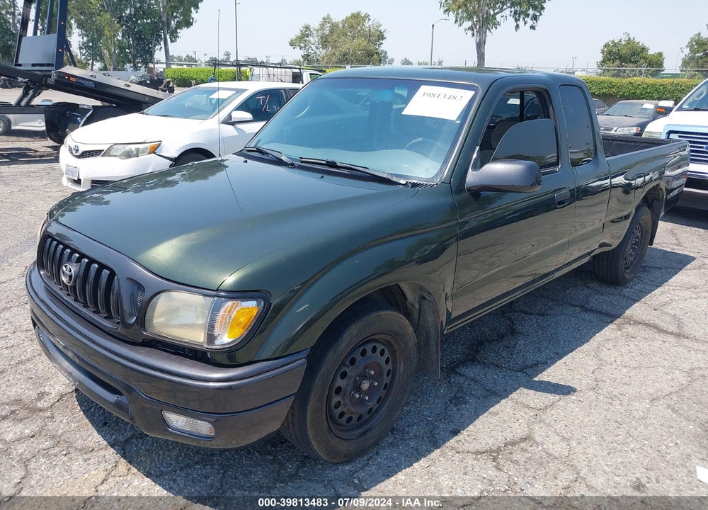 2002 TOYOTA TACOMA XTRACAB VIN: 5TEVL52N42Z885521