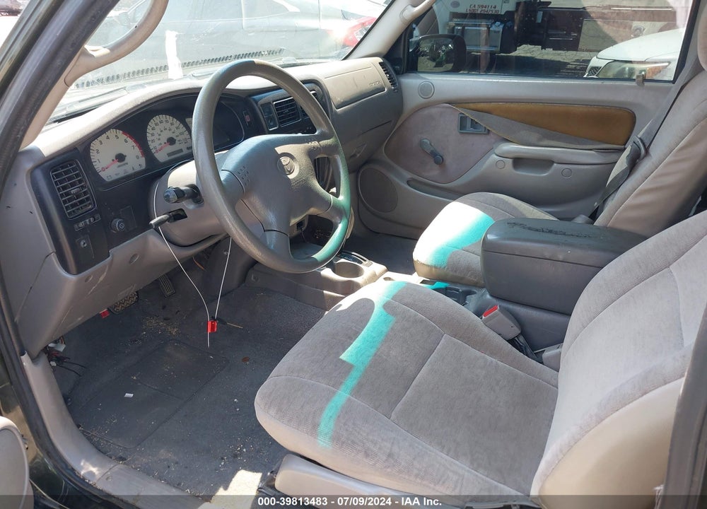 2002 TOYOTA TACOMA XTRACAB VIN: 5TEVL52N42Z885521