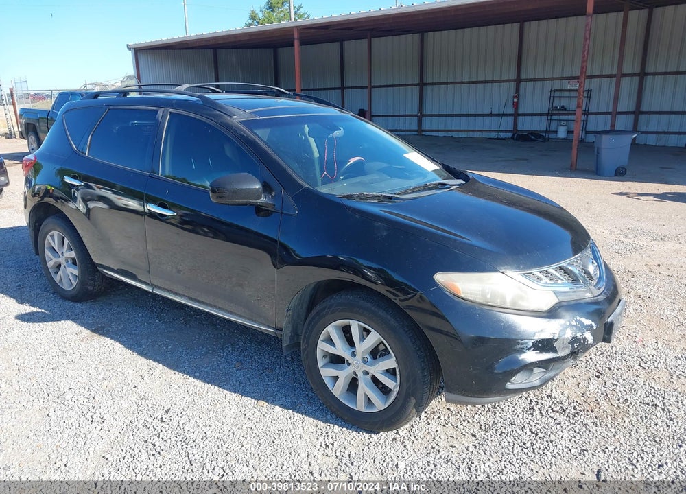 2011 NISSAN MURANO SL VIN: JN8AZ1MU2BW053560
