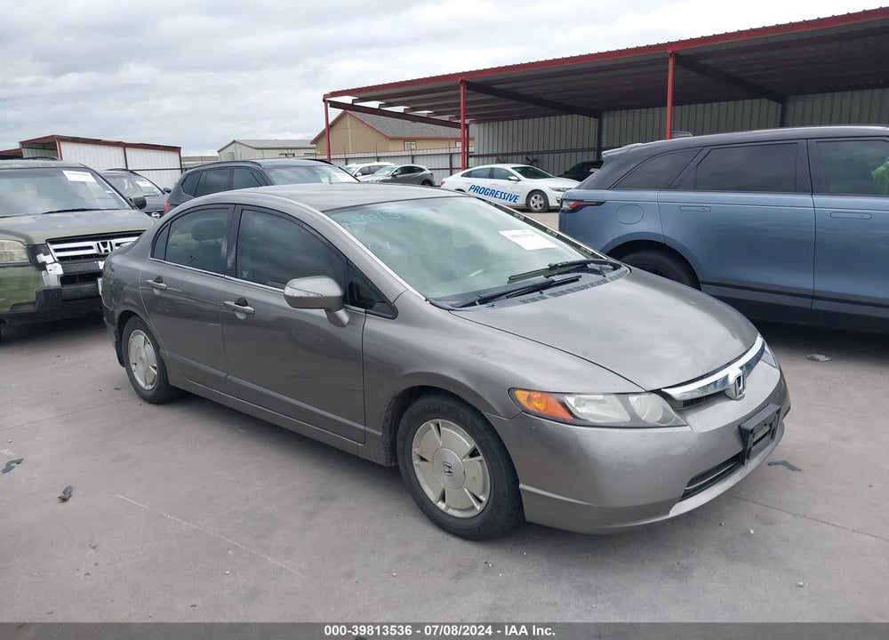 2006 HONDA CIVIC HYBRID VIN: JHMFA36276S007329
