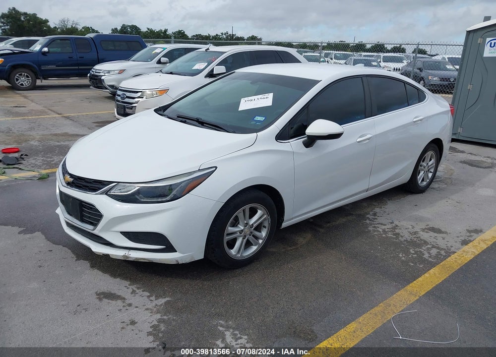 2018 CHEVROLET CRUZE LT AUTO VIN: 1G1BE5SMXJ7156247