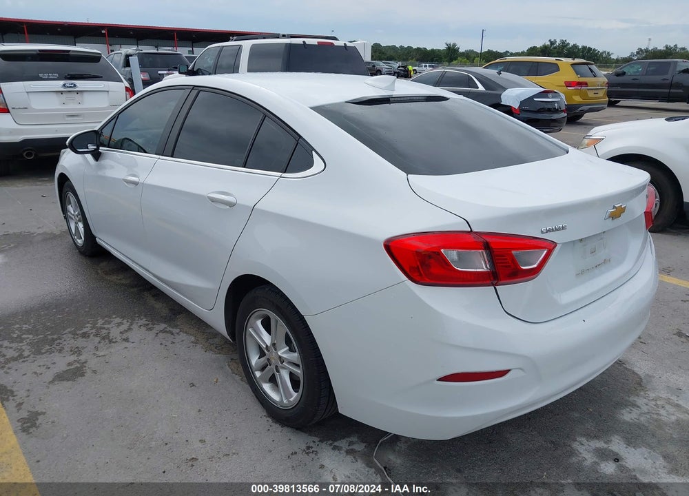 2018 CHEVROLET CRUZE LT AUTO VIN: 1G1BE5SMXJ7156247