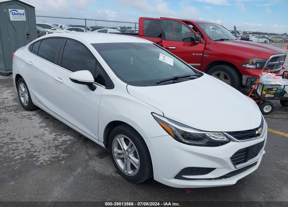 2018 CHEVROLET CRUZE LT AUTO VIN: 1G1BE5SMXJ7156247