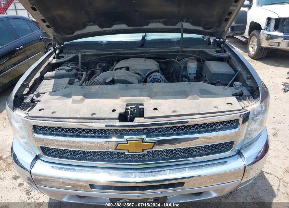 2013 CHEVROLET SILVERADO 1500 LT VIN: 3GCPKSE72DG115002